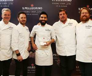 George Kataras was crowned winner of the S. Pellegrino Young Chef Awards 2016
