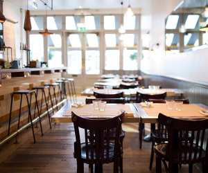 The interiors at Bistro Union on Abbeville Road